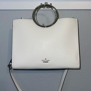 Kate Spade White Rock Road Sam.  White with gold accents